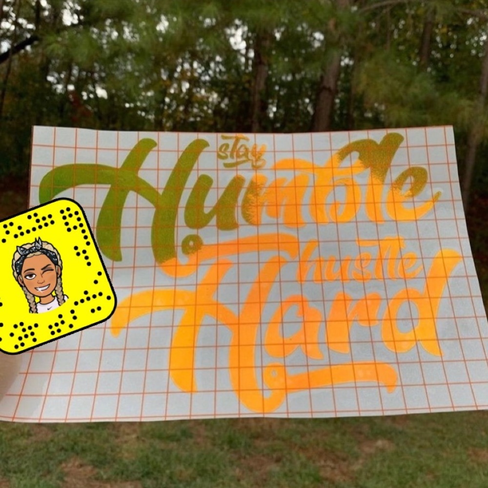 Orange&Green Decal